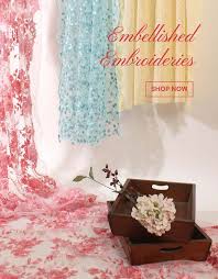 Find curtains starting from ₹415 onwards. Hpsingh Buy Cotton Embroidery Silk Rayon Fabrics Online