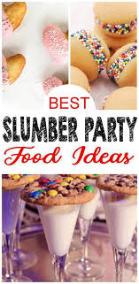 Birthday Dinner Birthday Party Food For Adults Incredible Party Food Slumber Party Food Ideas For Kids That Are Easy And Fun Donuts Diy Ideas Slumber Party Foods Birthday Breakfast Party Sleepover Snacks