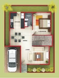 Nessa casa, todos os ambientes são pequenos e é possível você já ver uma ideia de como fazer a fachada da casa. Casas Pequenas Plantas E Projetos Para Se Inspirar