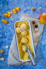 Veganes Kokos Mango Eis Rezept Von Gernekochen De Recipe In 2020 Food Desserts Ice Cream