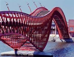 Serpentine Bruecke 1 Amsterdam Architektur Brucke Fussgangerbrucke