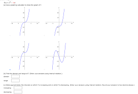 Calculator, with step by step explanation, on finding union, intersection, difference and this calculator is an online tool to find find union, intersection, difference and cartesian product of two sets. Answered F X X3 16x A Use A Graphing Bartleby