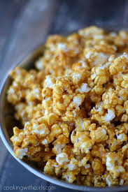 Movie Night With Lots Of Popcorn Flavors Cooking With Curls Recipe Lemon Popcorn Flavored Popcorn Cooking Recipes