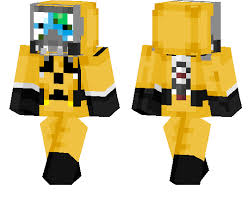 Upload skin directly to minecraft or download to computer. Hazmat Mc Earth Skin Minecraft Pe Skins