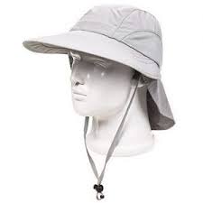 Decentron Unisex 4 Long Brim Flap Hat Sun Hats Safari Outback Hat With Neck Sun Protection Hat Uv Protection Hat Camo Bucket Hat