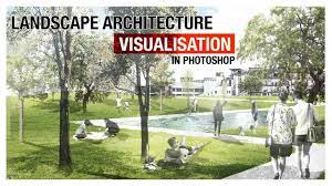 In this photoshop tutorial, colin smith shows the entire process of editing landscape photos, start to finish. Landscape Architecture Visualization In Photoshop Youtube