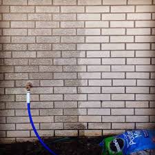 Prime brick and mortar with an outer brickwork primer such as sherwin williams loon or euro lux freemasonry primer. Painted Brick House Before And After How To Paint A Brick House