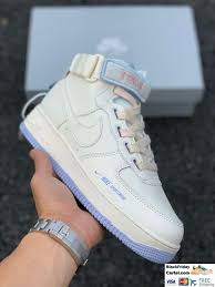 High Quality Nike Air Force 1 Mid Trainers In White In 2020 Nike Shoes Air Force Nike Air Shoes Nike Air Force 1 Outfit