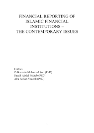 Mfrs 101 presentation of financial statement. Pdf Financial Reporting Of Islamic Financial Institutions The Contemporary Issues