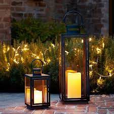 Outdoor Lanterns With Battery Candles Outdoor Candle Lanterns Outdoor Candles Outdoor Lanterns