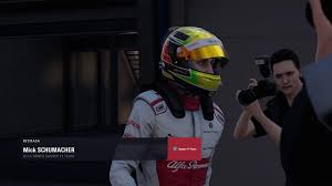 Mick schumacher miniature helmet belgium spa 2018 formula 3 champion 1/2. Helmets Mick Schumacher 2019 Alfa Romeo Helmet Racedepartment