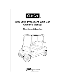 2009 2011 Precedent Golf Car Owner S Manual Manualzz Com