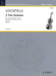 Amazon.com: 3 Trio Sonatas Op. 8, Nos. 7-9: for 2 Violins and Basso  Continuo: 9781847613677: Lepore, Angela, Ravizza, Filippo, Locatelli,  Pietro: Books