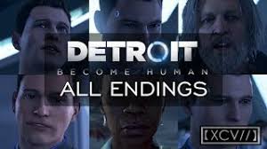 Detroit: Become Human ¦ 'Connor at the Cyberlife Tower' ALL ENDINGS  (PC,PS4) 60fps |【XCV//】