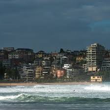 Manly Beach On A Stormy Day Northern Beaches Sydney Australia Manly Beach Australia Beach
