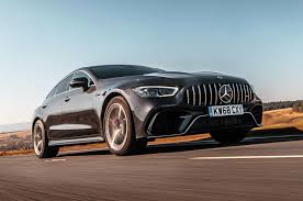 Secure lateral support provides intense comfort on long drives, while the flat lower rim of the new amg performance steering wheel gives a nod to. Mercedes Amg Gt 4 Door Coupe Review 2021 Autocar