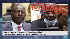 Deputy president william ruto says government is focused on transforming lives. Debunked Fake News Report In Kenya Falsely Says Deputy Pm Helped Rwandan War Crimes Suspect