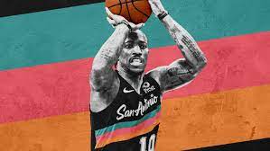 Shooting guard, small forward, and power forward shoots: Demar Derozan Has Expanded His Game And His Value To The Spurs The Ringer