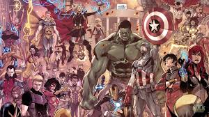 Mobile Marvel Collage Wallpaper