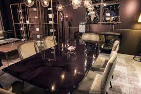 When decorating dining rooms, think about color schemes (after choosing your table, of course!). Luxury All The Way 15 Awesome Dining Rooms Fit For Royalty