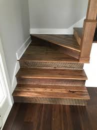 It increases the tread width by 1 inch. Character Hickory Stair Tread Rustic Stairs Stairs Tiles Design Diy Stairs