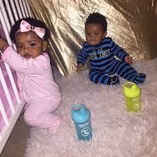 Soft silicone full body reborn twins baby boy+girl dolls black reborn dolls girl. We Are Still Loving On Our Twistshake Bottles And My Babies Have Now Moved Up To Their Crawler Sippy Cups T Cute Black Babies Black Twin Babies Twin Baby Boys
