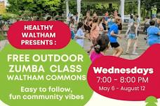 Free outdoor Zumba class