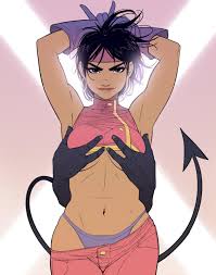 Jubilee with Nightcrawler [Marvel, X-Men] (Dreadful Exmile) : rrule34