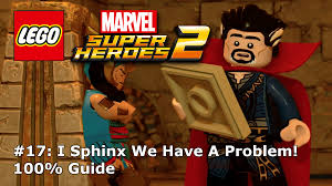 Find them all to unlock captain stacy's boat vehicle and complete vistas not to be missed a chall. Lego Marvel Super Heroes 2 I Sphinx We Have A Problem 100 Guide