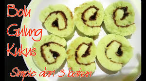 Resep bolu kukus menjadi jajanan sederhana jenis sponge cake ini proses pematangannya dengan cara di kukus. Resep Bolu Gulung Kukus Sederhana Youtube