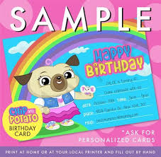 Chip And Potato Tv Show Birthday Party Card And Decoration Etsy Happy Birthday Signs Birthday Party Banner Bday Party Theme