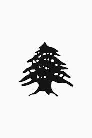 Lebanon Flag Black Symbol Lebanon Flag Flag Drawing Palestine Art