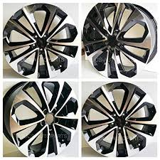Check spelling or type a new query. New 18 Inch X 7 5 Replacement Wheel Alloy Rim Black Machined Compatible With Honda Accord 2008 2019 Set Of 4 Buy Online In United Arab Emirates At Desertcart Ae Productid 22184099