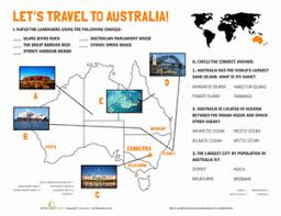 Australia Landmarks Worksheet Education Com Australia Geography Worksheets Social Studies Worksheets
