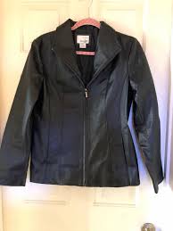 East 5th Women S Genuine Leather Black Fitted Jacket Size Petite Small Chico Fashion Clothing Shoes Accessories Womensclothing Coatsjac Women Shirts Blouse