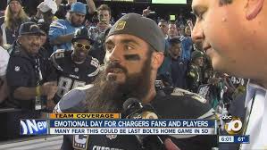 Eric Weddle explains emotions at possible last home game in San Diego