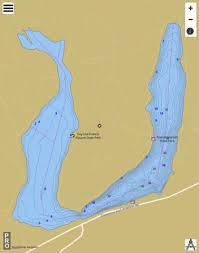 Frances Slocum Lake Fishing Map Us_pa_ofmi15_11