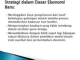 Strategi dasar ekonomi baru pembasmian kemiskinan di bawah dasar ekonomi baru, kerajaan telah melancarkan beberapa strategi. Bab 6 Pembangunan Ekonomi Dalam Konteks Hubungan Etnik