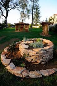 Spiral Rock Bed Amenagement Jardin Deco Jardin Decoration Jardin