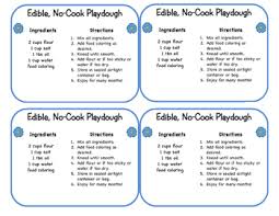 We've collected our best advice to help you introduce the kids to recipes, foods and techniques that'll turn them into your most trusted sous chef in no time. Edible No Cook Playdough By Pre Schoolin Life Tpt