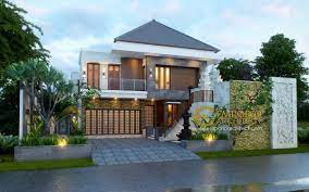 Jadilah yang pertama memberikan ulasan desain rumah hook villa bali 2 lantai batalkan balasan. Project Desain Rumah Villa Bali Tropis 380 Denpasar Bali Desain Arsitek Oleh Emporio Architect Arsitag