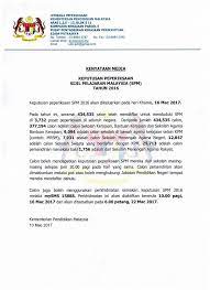 Pemakluman iklan permohonan lepasan sijil pelajaran malaysia 2020 ke program matrikulasi dan program ijazah sarjana muda perguruan institut pendidikan guru kementerian pendidikan malaysia bagi sesi ambilan 2021. Keputusan Peperiksaan Sijil Pelajaran Malaysia Spm Tahun 2016 Edaran Salindah