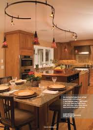 Eat In Kitchen With Tech Lighting Antique Bronze Two Circuit Monorail With Tortoise Shell Ova Kitchen Lighting Fixtures Track Lighting Kitchen Kitchen Lighting