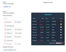 live chart forex widget