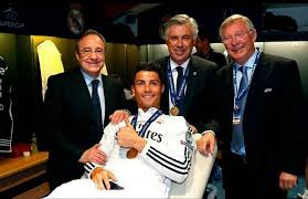Sir alex ferguson forced to stop manchester united training after a fight between cristiano ronaldo and ruud van nistelrooy. Cristiano Ronaldo Fans On Twitter Cristiano Ronaldo With Perez Ancelotti And Alex Ferguson After The Uefa Super Cup Final Https T Co 6izw5mqrdh