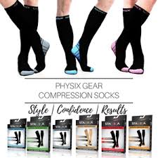 Physix Gear Sport Compression Socks For Men Women 20 30 Mmhg Athletic Fit Compression Socks Mens Compression Socks Sports Compression Socks