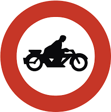 Sign label yang tidak berkepentingan dilarang masuk. Download No Motorcycles Road Sign Transparent Png Sepeda Motor Dilarang Masuk Clipart Large Size Png Image Pikpng
