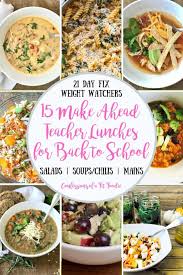 I live in los angeles, have a great dog named jack, and . Make Ahead Lunches For Teachers Confessions Of A Fit Foodie