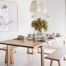 Furnishing adelaide, regional sa and the capitals of australia. Ledge Timber Dining Table Made To Order Raw Sunshine Coast