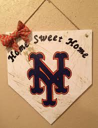New York Mets Home Plate Sign Ny Mets Home Sweet Home Ny Mets Front Door Sign Mets Ftont Door Sign Mets Decorations Ny Mets Gi Ny Mets Ny Mets Gift Crafts